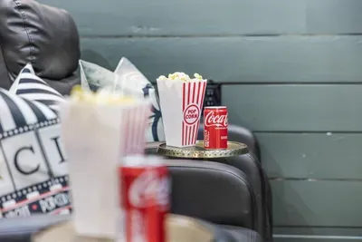Grab the popcorn! This is where you'll make movie memories.