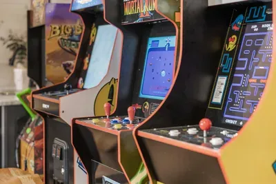 Step into your own private arcade and start gaming.