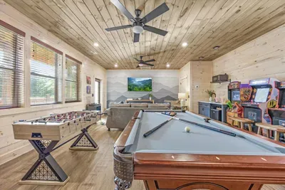 Step into the game room and find your favorite way to play or relax.