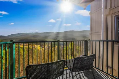 Beautiful view from the balcony!