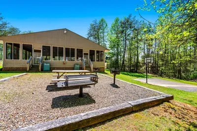 View of the community pavilion