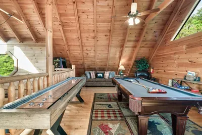 Whether it’s family tournaments or late-night hangouts, the loft is where laughter happens.