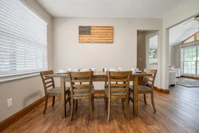 Six seats, countless memories — the table is set for togetherness.
