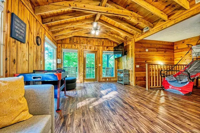 Basketball, air hockey, and cozy corners — the perfect hangout zone.