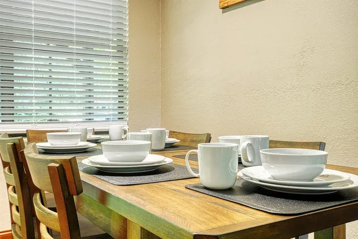 Six chairs, endless conversations.
