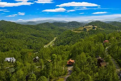 Nature, comfort, and tranquility—all perfectly framed in one aerial view.