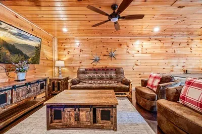 Relax, unwind, and make yourself at home in a living room designed for comfort 🏡✨