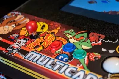 Arcade games for fun.