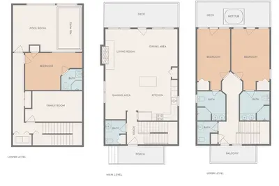 Floor plan of Bear Cub Splash!