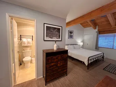 Master Bedroom with King Bed and Attached Bathroom