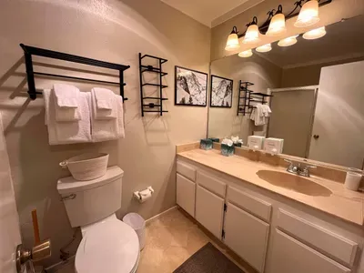 Full Bathroom in Master Bedroom