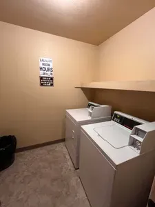 Washer & Dryer for all guests in complex. $1.00 per load open 10 am - 10 pm