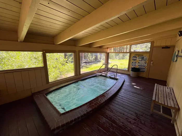 Upper Road Hot tub. Open from 10am -10 pm