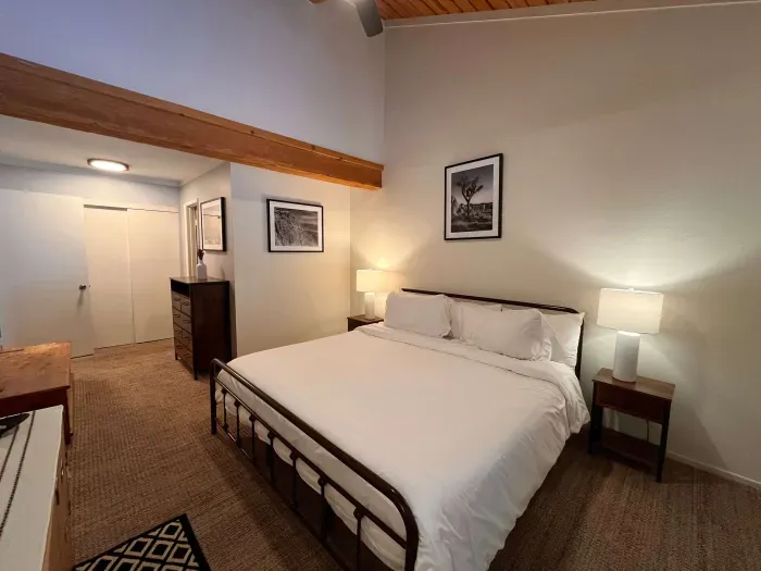 Master Bedroom with King Bed and Attached Bathroom