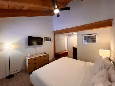Master Bedroom with King Bed and Attached Bathroom