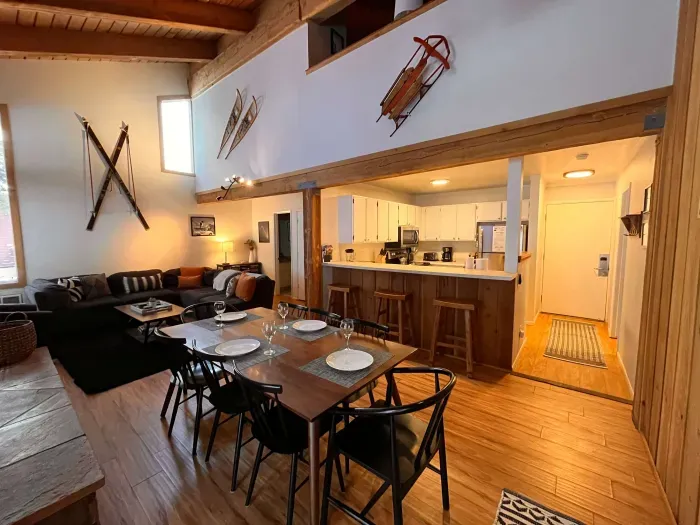 Dining Area and Kitchen