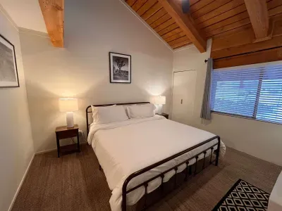 Master Bedroom with King Bed and Attached Bathroom