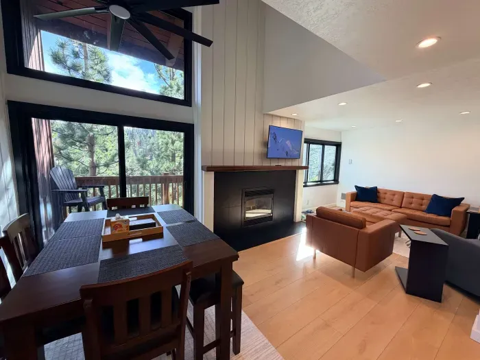 Dining Area and Living Room
