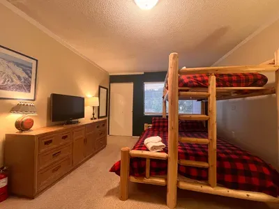 Bedroom 2 with Two Queen/Twin Bunk Beds