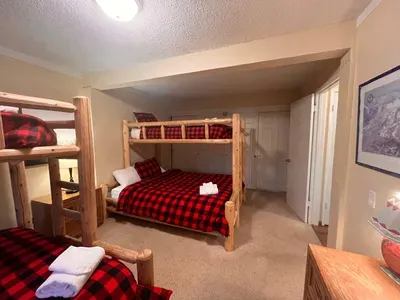 Bedroom 2 with Two Queen/Twin Bunk Beds