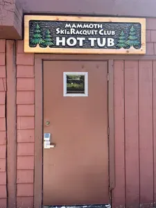 Entrance to Hot Tub located on upper road of complex. This is a sharred Hot Tub availabe to all guests in the complex. Open from 10am to 10pm
