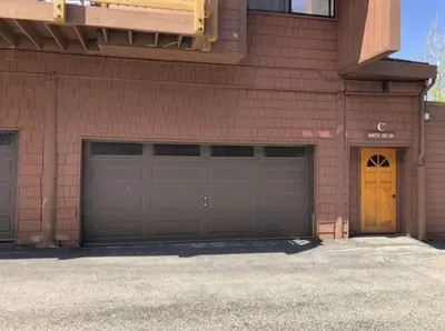 Garage door to designated garage spot