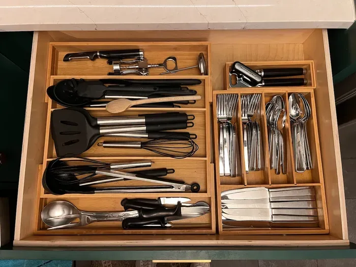 Kitchen silverware  and utensils