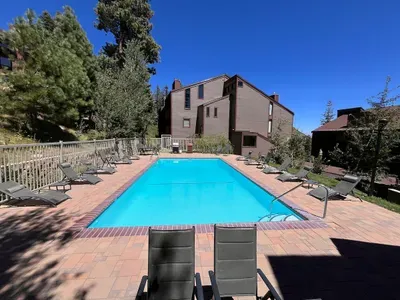 Pool BBQ and lounge chairs for complex.  Open from 10am to 10pm.  Typically open Memorial Day through Labor Day.  If traveling around the opening/closing dates, feel free to reach out to confirm status during your stay.