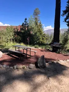 BBQ and picnic table available to all guests in the complex
