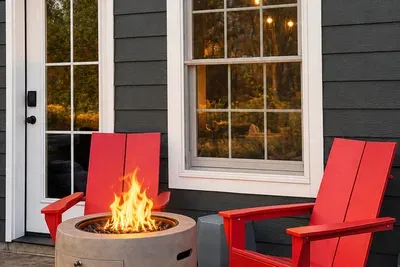 Hot tub, s'mores, repeat.