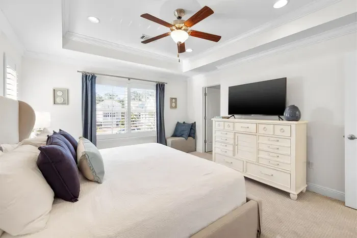 Primary bedroom king bed