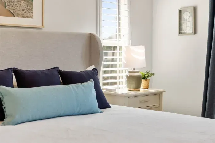 Primary bedroom king bed