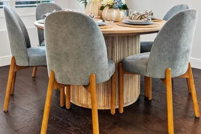 Open dining room