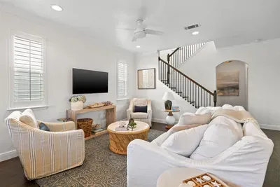 Open living room