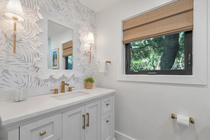 Primary bathroom with oversized shower