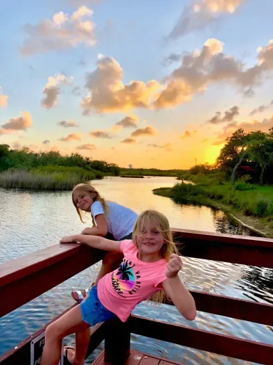 Memorial Park pond is such a fun little place to feed the turtles.  From experience--I don't think they like leafy greens but at least they came to check us out.  The park also has a play structure for kids and a Dog Park