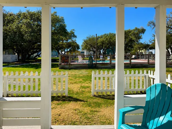 View from front porch