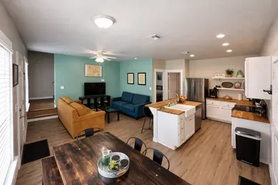 The Rockport Retreat pool access