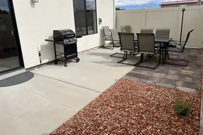 BBQ Grill on the Back Patio