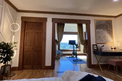 Bonus Space of Master Bedroom with Peloton Bike