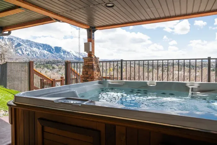 Relax after a day spent outdoors and enjoy more views