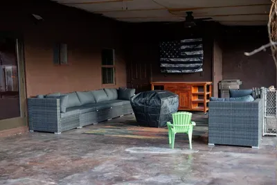 Enjoy the Comfortable Outdoor Patio!