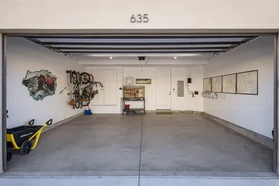 Garage with bikes, tools and more!