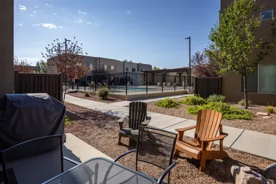 Pool-side Patio