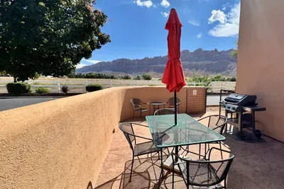 Enjoy the Patio with a Grand View!