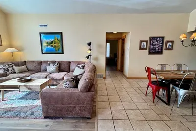 Open concept floor plan