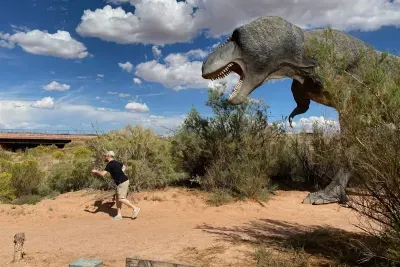 Go play with the dinosaurs!