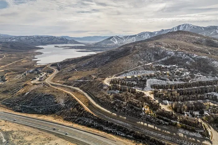 Aerial View of Park's Edge at the Jordanelle