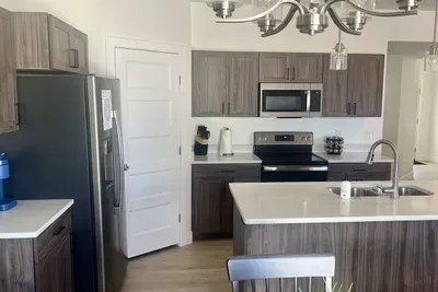 Fully equipped kitchen with plenty of counter space