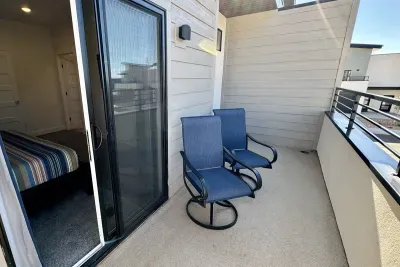 Private balcony off the King Suite